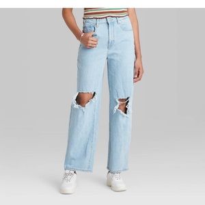 Wild Fable High Rise Baggy Jeans Women’s Denim Target
